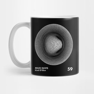 Miles Davis / Giant Steps / Minimal Graphic Design Tribute Mug